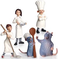 figurky k filmu Ratatouille 