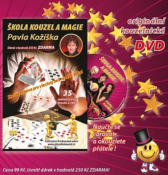DVD kola kouzel a magie Pavla Koka