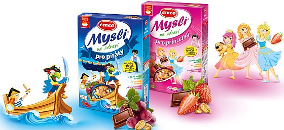 Emco Musli pirti a princezny