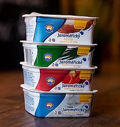 pomazánková másla Jaroměřické mlékárny pomazánková másla Jaroměřické mlékárny