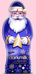 Milka - okoldov figurka Santa