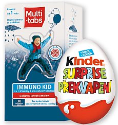 Multi-tabs s Kinder p�ekvapen�