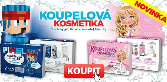 kosmetika pro dti - Princezna a Pixel