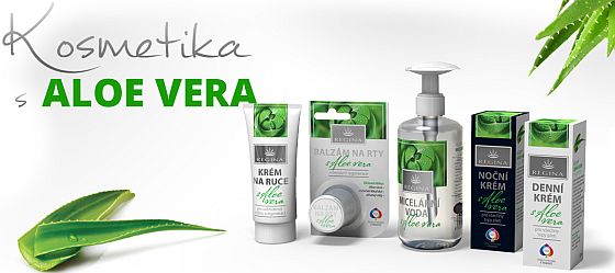 kosmetika Aloe vera od Reginy