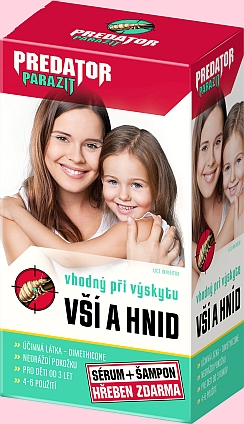 Predátor na vši a hnidy Predátor na vši a hnidy