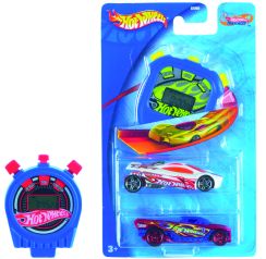 sada Hot Wheels se stopkami