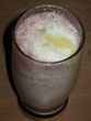 fotka Jahodov koktejl s vajenm koakem