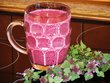 fotka Jogurtov koktejl s borvkami