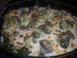 fotka Zapeen brokolice se srem a bylinkami