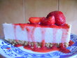 fotka Rov jahodov cheesecake