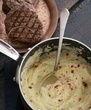 fotka Hovz steak s bramborovou ka Hellmanns