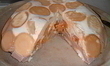 fotka Mraen tvarohov dort