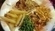 fotka Kuchask pohotovost - Kuec steak s aradovou krustou, peenmi bramborami a zeleninou