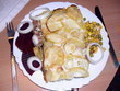 fotka Francouzsk brambory s mletm masem a srem