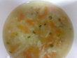 fotka Hovz polvka krupicov s vejcem
