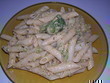 fotka Italsk tstovinov salt s krtm masem a brokolic