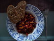 fotka Bulharsk fazolov hrnec s rajaty a paprikami