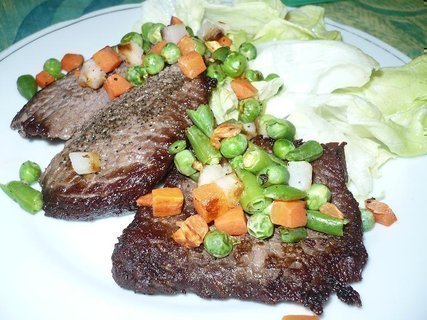 FOTKA - Biftek s bramborem 