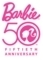 Panenka Barbie slav 50. narozeniny