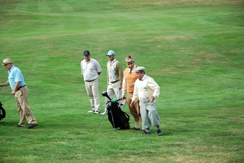 FOTKA - Veni, vidi, vici  nov romantick komedie z golfu  o hercch a tvrcch