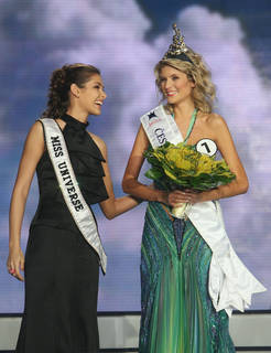 FOTKA - eskou Miss 2009 se stala Iveta Lutovsk