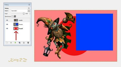 FOTKA - Prce s vrstvami v programu Gimp