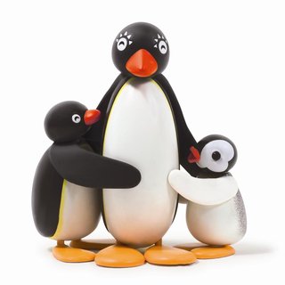 FOTKA - Roztomil tuk Pingu zavt v ervnu na dtskou stanici Jim Jam