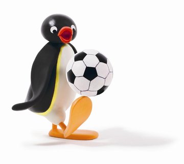 FOTKA - Roztomil tuk Pingu zavt v ervnu na dtskou stanici Jim Jam