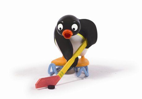 FOTKA - Roztomil tuk Pingu zavt v ervnu na dtskou stanici Jim Jam