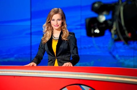 FOTKA - Petra Svoboda modertorkou Televiznch novin