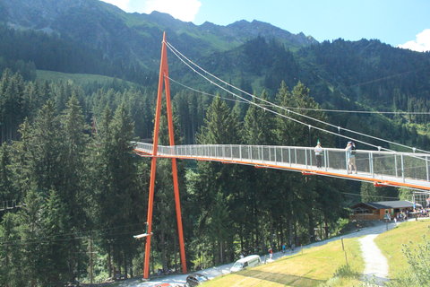 FOTKA - Vlet na Baumzipfelweg v Saalbach-Hinterglemmu