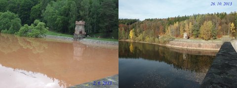 FOTKA - Vodn dlo Les Krlovstv - pehrada Tnov