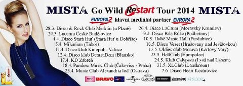 FOTKA - Mista to na eskou scnu svm novm hitem Go Wild