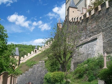 FOTKA - Konen jsem vidla Karltejn