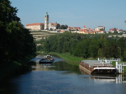 FOTKA - Na kole Polabm  Z Mlnka do Roudnice nad Labem