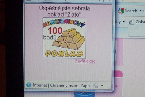 FOTKA - Narozeninov poklad a jin klikaky