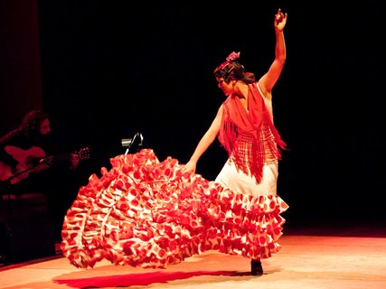 FOTKA - Lekce flamenka od slavn Patricie Guerrero? Hlavn hvzda festivalu Ibrica se pedstav i jako lektorka