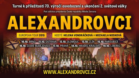FOTKA - Na koncertech Alexandrovc zazn ABBA a QUEEN