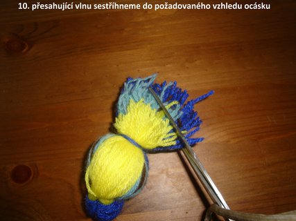 FOTKA - Vyrob si sama: Ptka z vlny