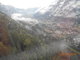 Hora Aiguille du Midi a asn leteck pohled na vrchol Mont Blanku