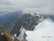 Hora Aiguille du Midi a asn leteck pohled na vrchol Mont Blanku