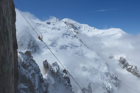 FOTKA - S rodinou na cestch - 3. st: Aiguillle du Midi a cesta dom