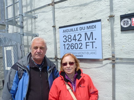 FOTKA - S rodinou na cestch - 3. st: Aiguillle du Midi a cesta dom