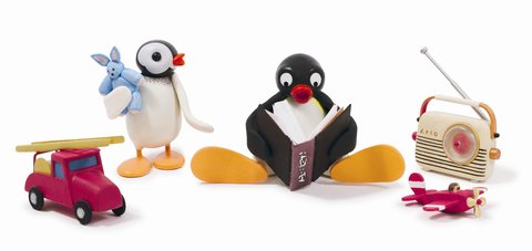 FOTKA - Roztomil tuk Pingu zavt v ervnu na dtskou stanici Jim Jam