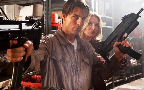 FOTKA - Tom Cruise a Cameron Diaz v nejaknj jzd tohoto lta: Zatm spolu, zatm ivi