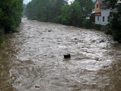 FOTKA - Hroziv zplavy