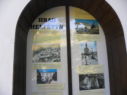 FOTKA - Hrad Helftn s nejdelmi hradebnmi zdmi v esk republice