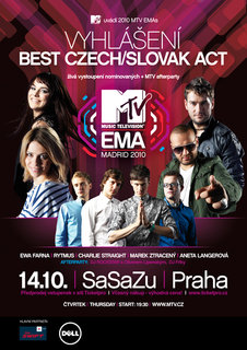 FOTKA - Mezinrodn i esko-slovensk nominace na ceny MTV EMAs 2010 odtajnny!