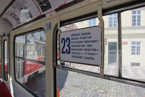 FOTKA - Pozvn na projku nostalgickou tramvajovou linkou