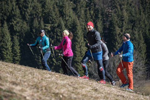 FOTKA - Jarn relaxace s jgou a nordic walking: nastartujte zdrav ivotn styl